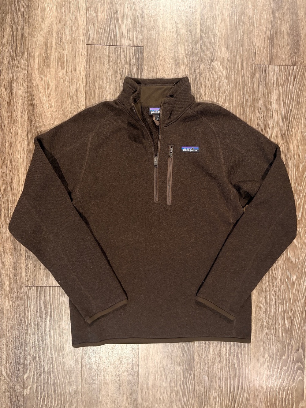 Patagonia Men’s Brown Half-Zip Fleece Pullover